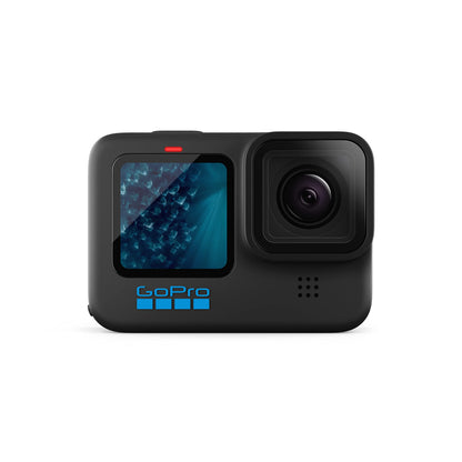 GoPro HERO11 Black – 5,3K60 Actioncam, 27 MP Fotos, wasserdicht, 1/1,9" Sensor, Live-Streaming, Webcam-Funktion & starke Stabilisierung