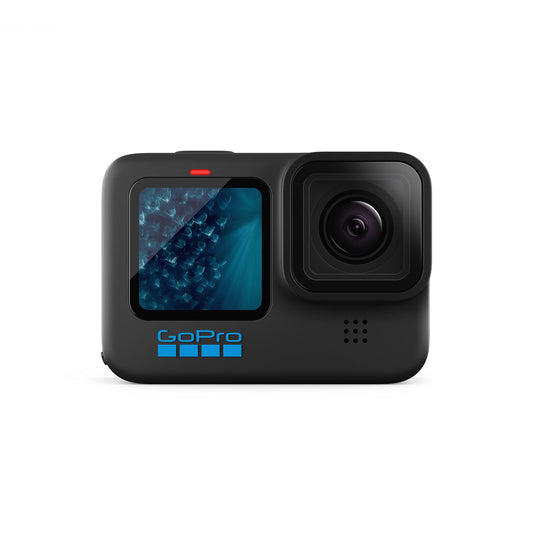 GoPro HERO11 Black – 5,3K60 Actioncam, 27 MP Fotos, wasserdicht, 1/1,9" Sensor, Live-Streaming, Webcam-Funktion & starke Stabilisierung