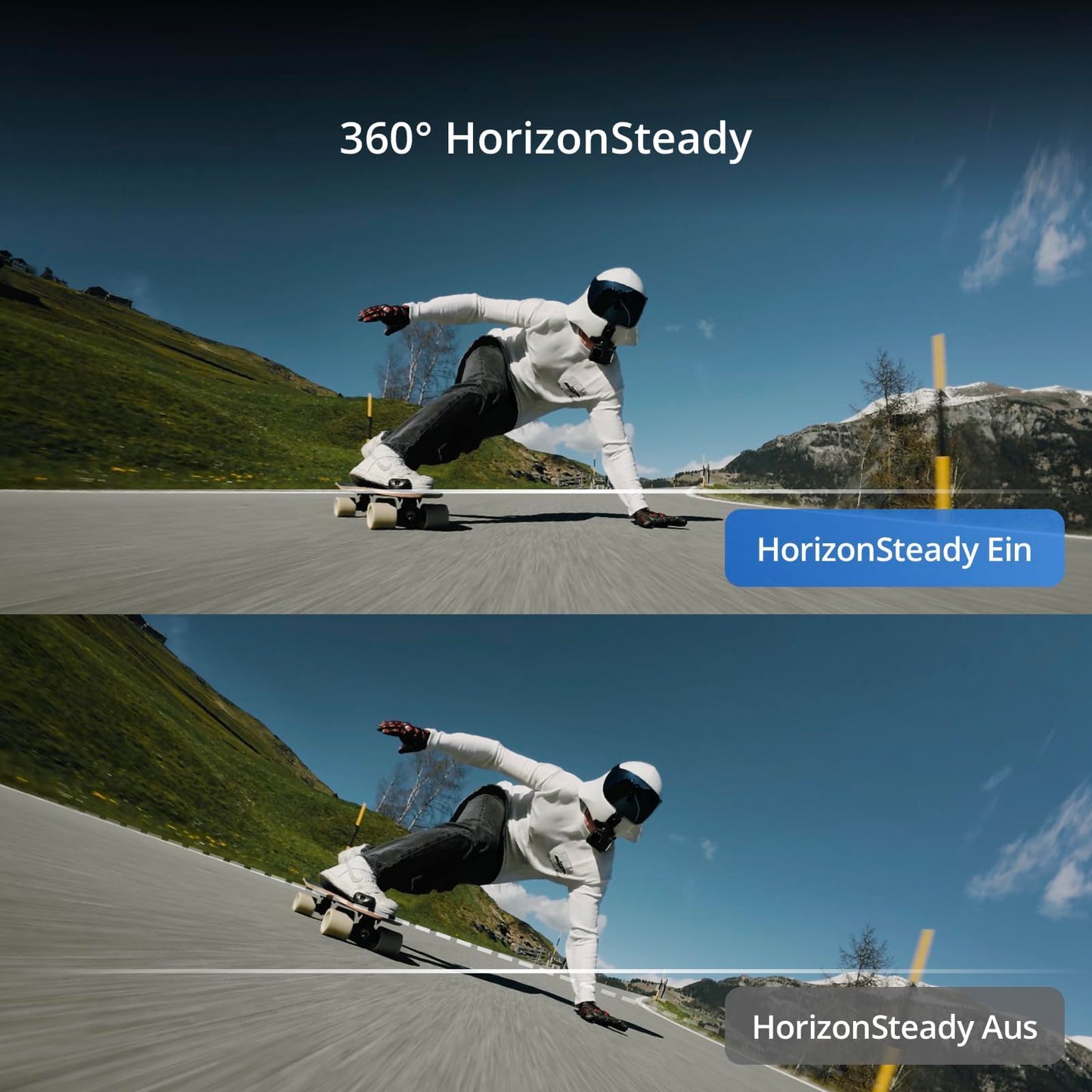 DJI Osmo Action 4 Pro Adventure Combo, 4K/120fps, 1/1.3" Sensor, wasserdicht, Dual Touchscreens, Stabilisierung, 3 Akkus, 58-teiliges Zubehör