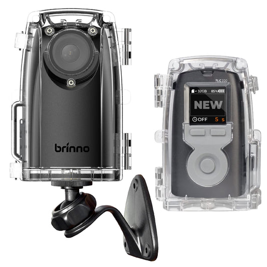 Brinno BCC300-M Zeitraffer-Kit – TLC300 Kamera mit 1080P HDR, LCD-Display, IPX4-Schutz, wandmontierbar, ideal für Innen- & Außenprojekte